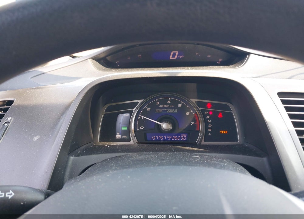 2010 HONDA CIVIC VIN: JHMFA3F20AS002269