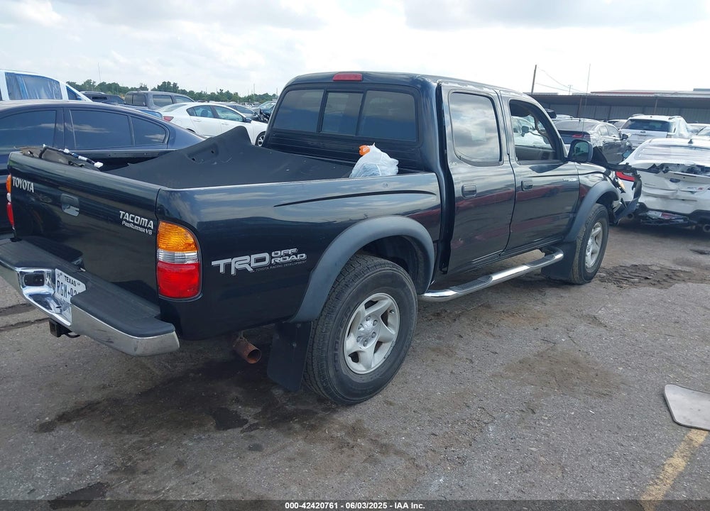 2003 TOYOTA TACOMA PRERUNNER V6 VIN: 5TEGN92N13Z187718