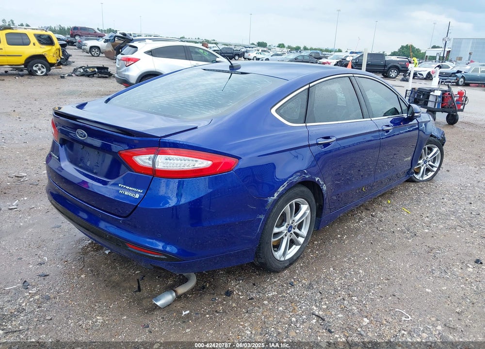 2015 FORD FUSION HYBRID VIN: 3FA6P0RUXFR126960