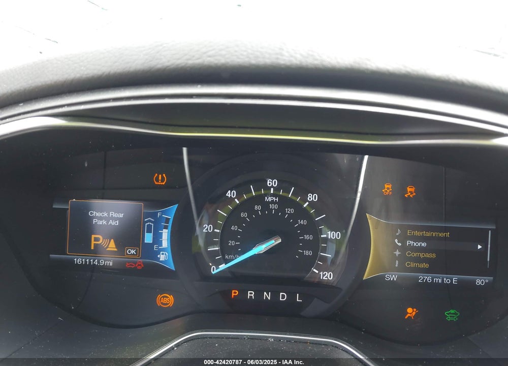 2015 FORD FUSION HYBRID VIN: 3FA6P0RUXFR126960