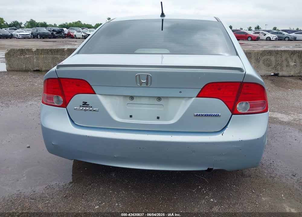 2006 HONDA CIVIC HYBRID VIN: JHMFA36286S004617