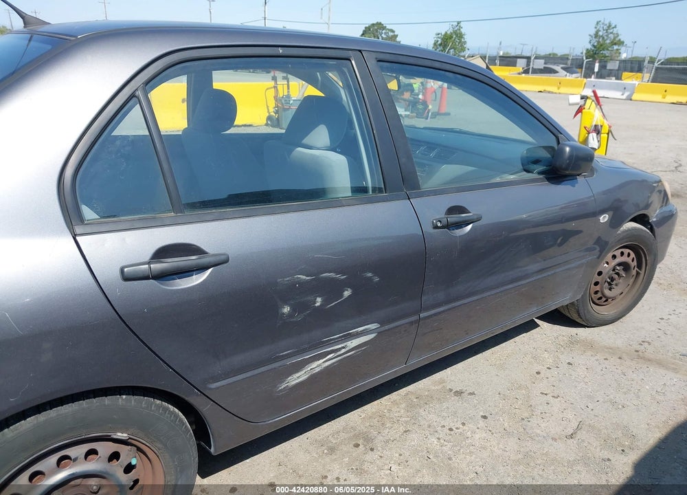 2006 MITSUBISHI LANCER ES/SE VIN: JA3AJ26E46U057933