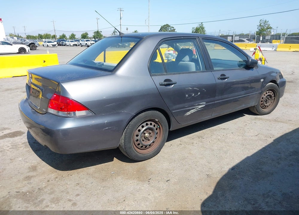 2006 MITSUBISHI LANCER ES/SE VIN: JA3AJ26E46U057933