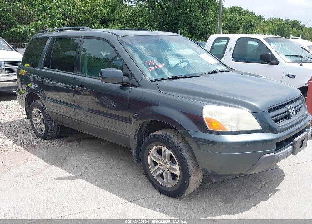 2005 HONDA PILOT EX-L VIN: 2HKYF18515H529099