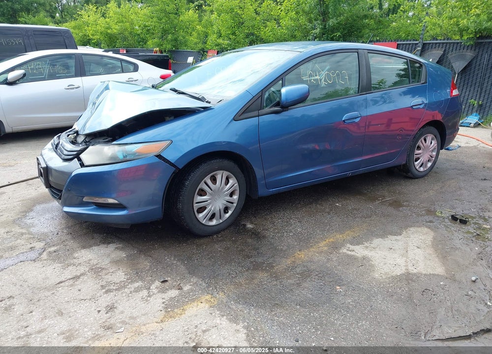 2010 HONDA INSIGHT VIN: JHMZE2H5XAS042328