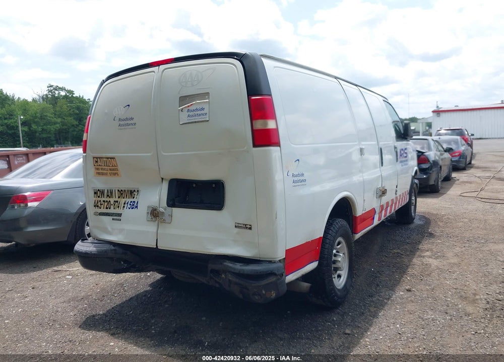 2014 CHEVROLET EXPRESS 3500 WORK VAN VIN: 1GCZGTBG1E1173798