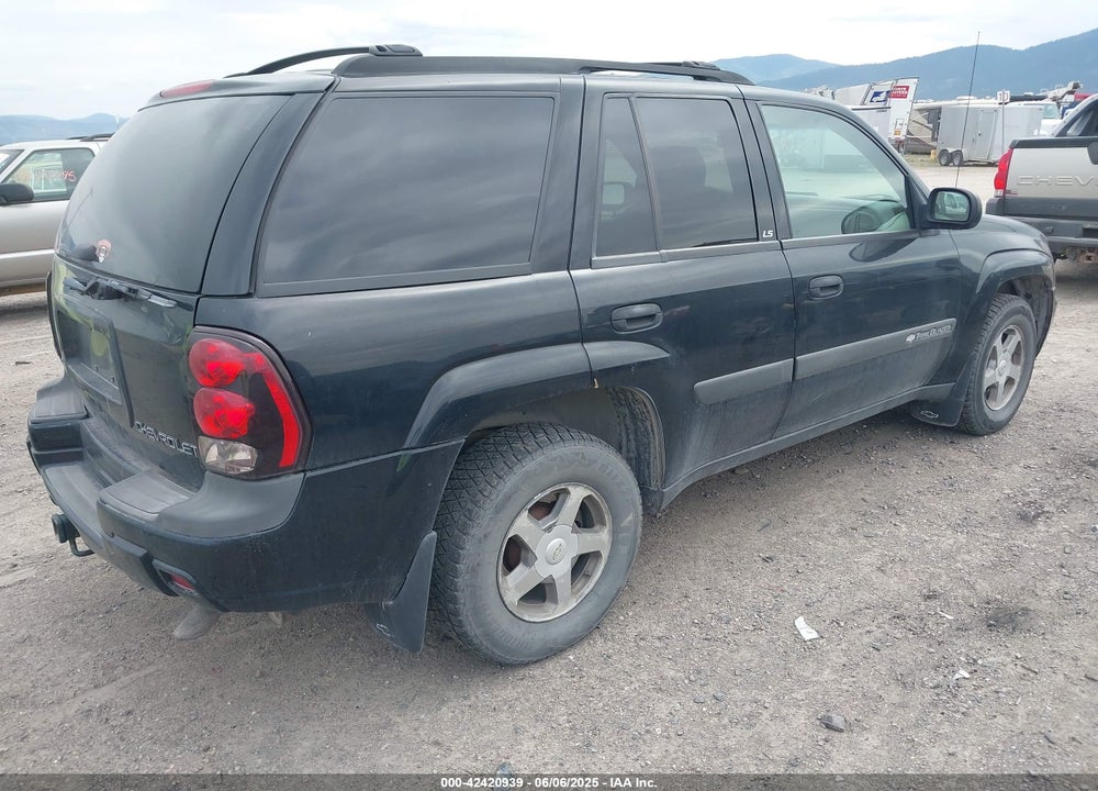 2004 CHEVROLET TRAILBLAZER LS VIN: 1GNDT13S442310732