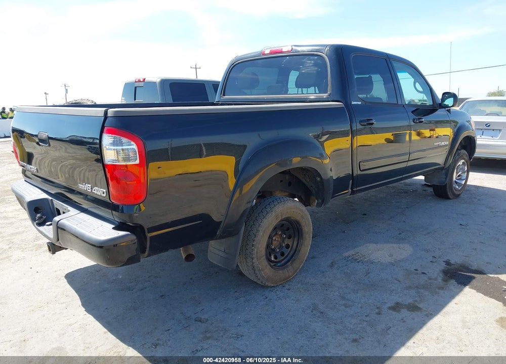 2006 TOYOTA TUNDRA LIMITED V8 VIN: 5TBDT48136S534640