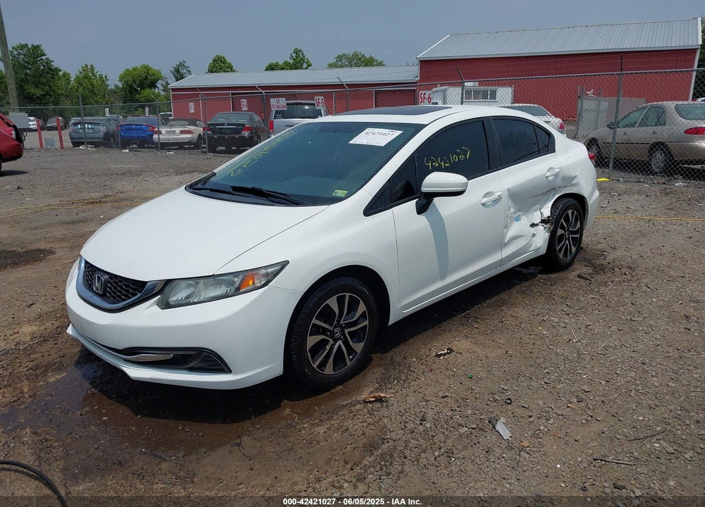2015 HONDA CIVIC VIN: 19XFB2F84FE298999