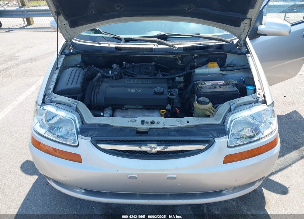 2004 CHEVROLET AVEO VIN: KL1TD52624B186058