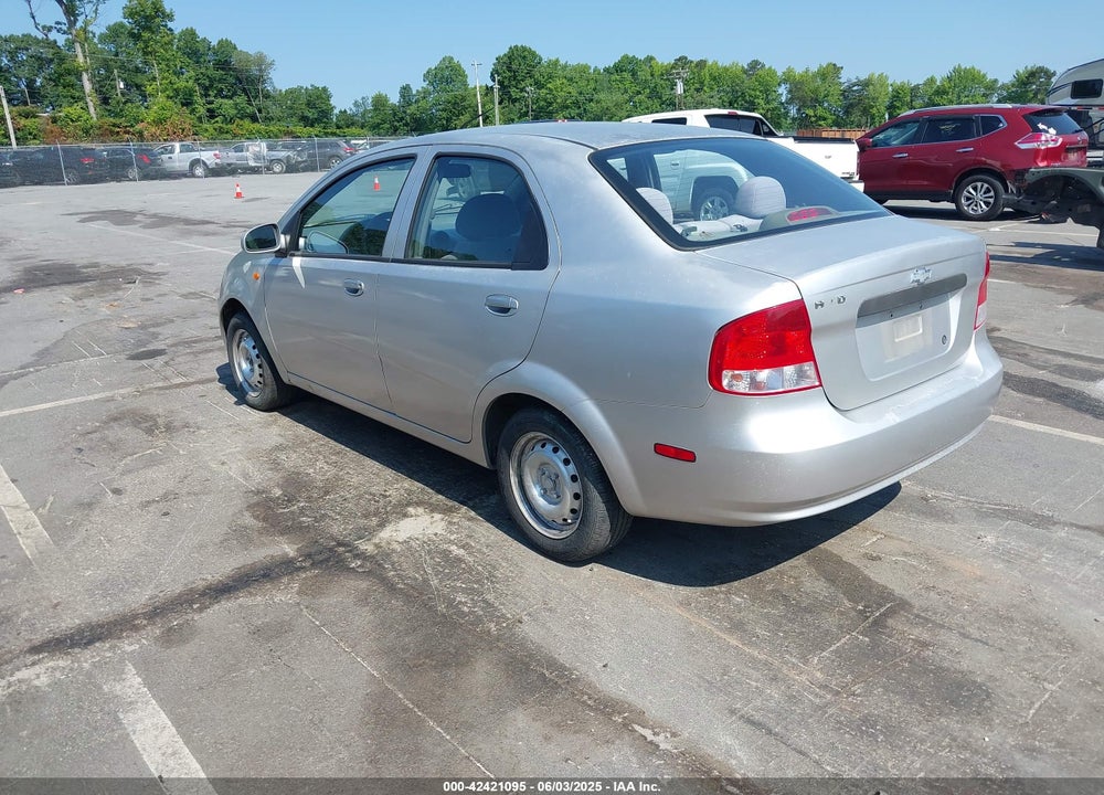 2004 CHEVROLET AVEO VIN: KL1TD52624B186058