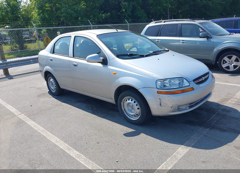 2004 CHEVROLET AVEO VIN: KL1TD52624B186058