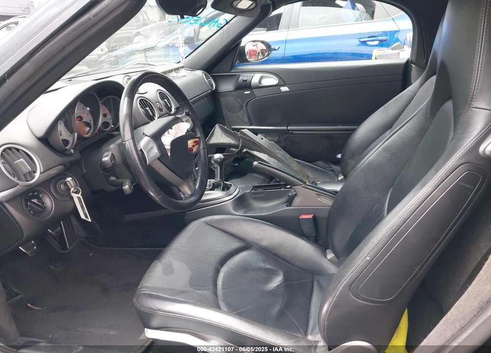 2005 PORSCHE BOXSTER S VIN: WP0CB298X5S730568