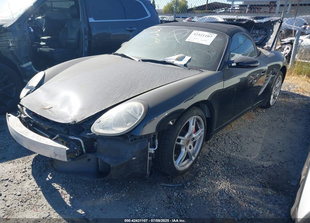 2005 PORSCHE BOXSTER S VIN: WP0CB298X5S730568
