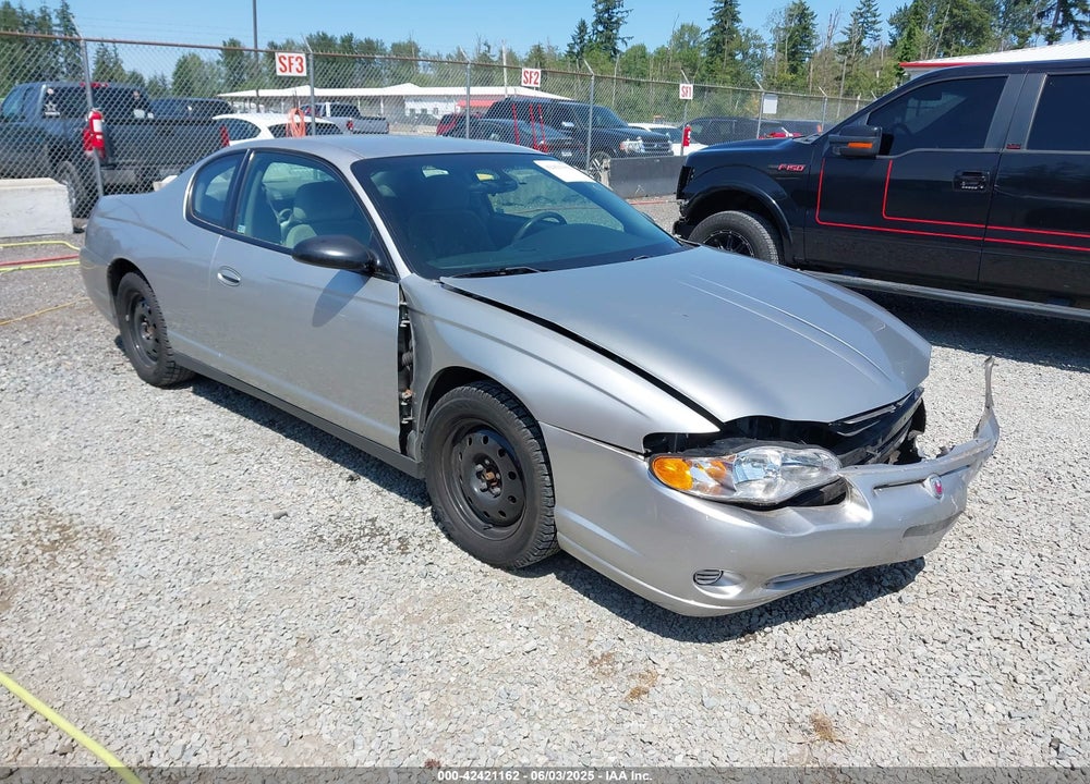 2005 CHEVROLET MONTE CARLO LS VIN: 2G1WW12E759250770