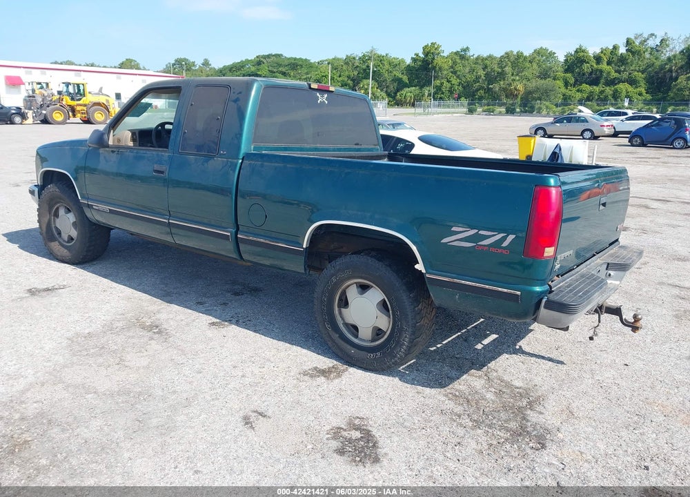 1998 GMC SIERRA 1500 SL WIDESIDE VIN: 1GTEK19R5WR502840