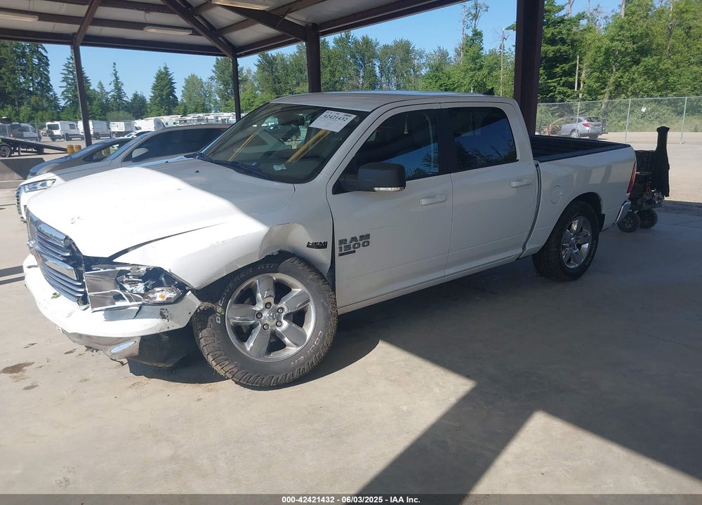 2019 RAM 1500 CLASSIC BIG HORN 4X4 5'7 BOX VIN: 1C6RR7LT6KS621091