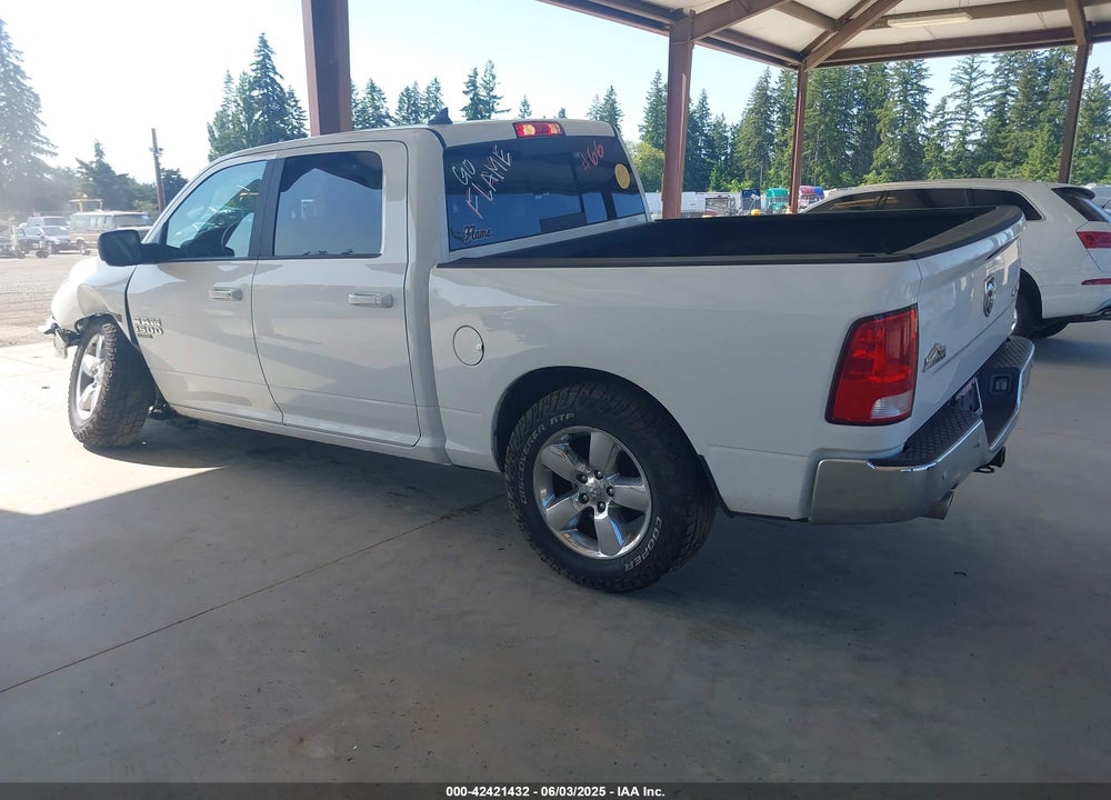 2019 RAM 1500 CLASSIC BIG HORN 4X4 5'7 BOX VIN: 1C6RR7LT6KS621091