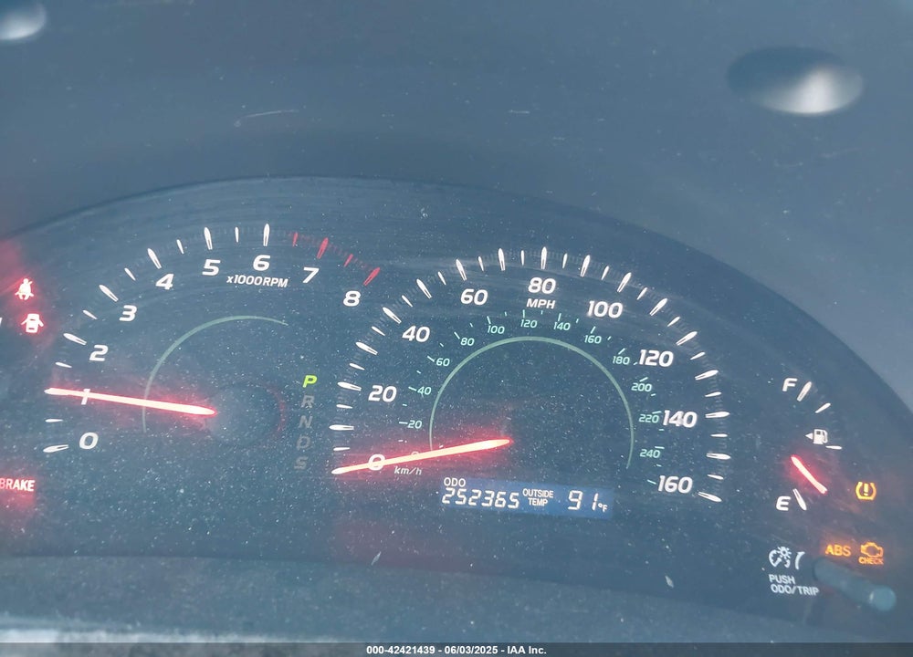 2007 TOYOTA CAMRY VIN: 4T1BK46K57U549730