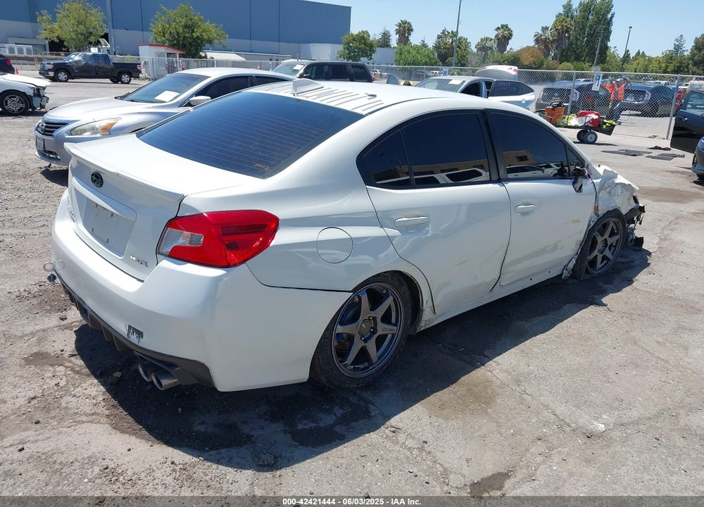2021 SUBARU WRX VIN: JF1VA1A68M9801794
