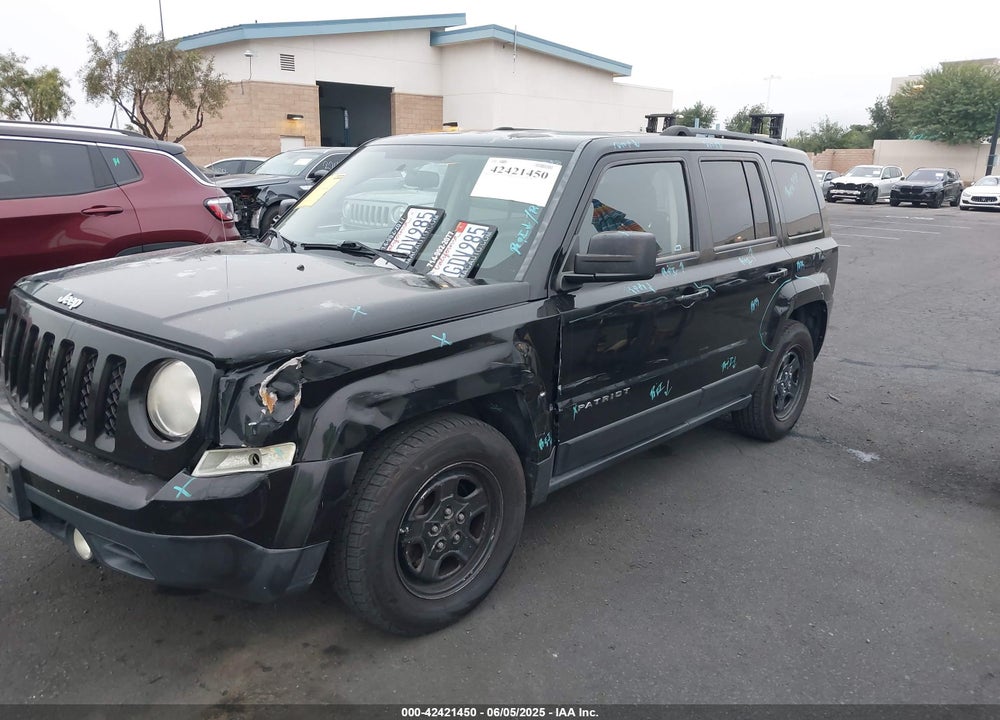 2014 JEEP PATRIOT VIN: 1C4NJPBA3ED881990