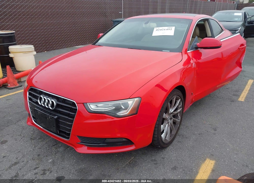 2013 AUDI A5 VIN: WAULFAFR0DA016350