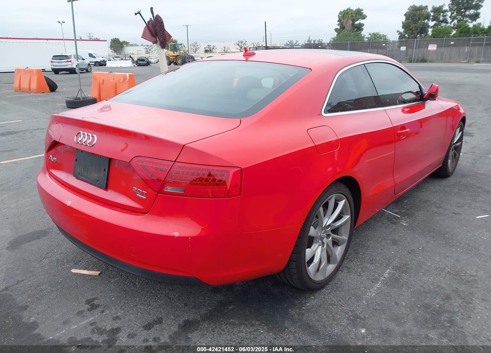 2013 AUDI A5 VIN: WAULFAFR0DA016350