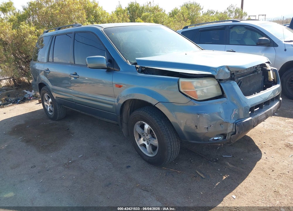 2006 HONDA PILOT EX-L VIN: 5FNYF28606B006557