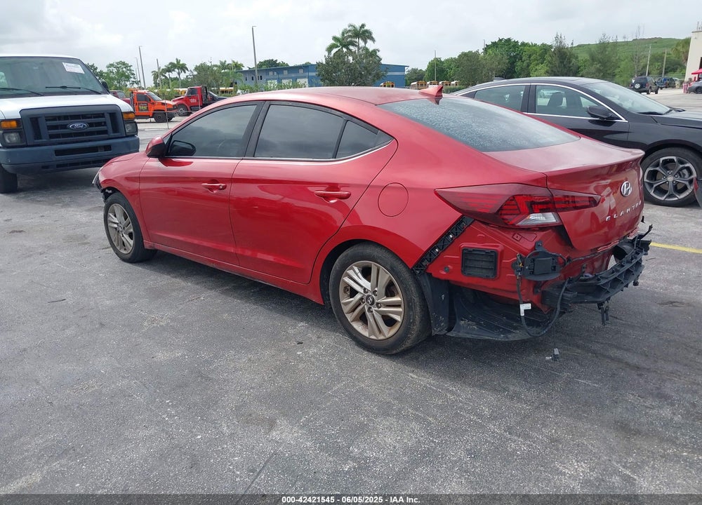 2019 HYUNDAI ELANTRA VIN: 5NPD84LF0KH431672
