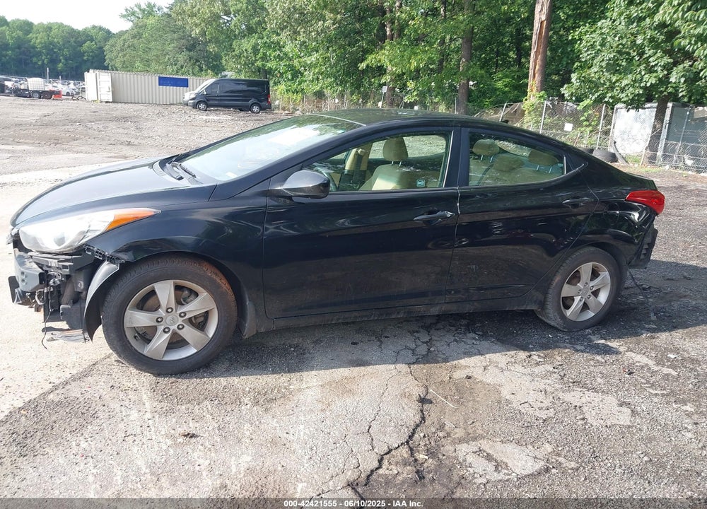 2012 HYUNDAI ELANTRA VIN: KMHDH4AE1CU432326