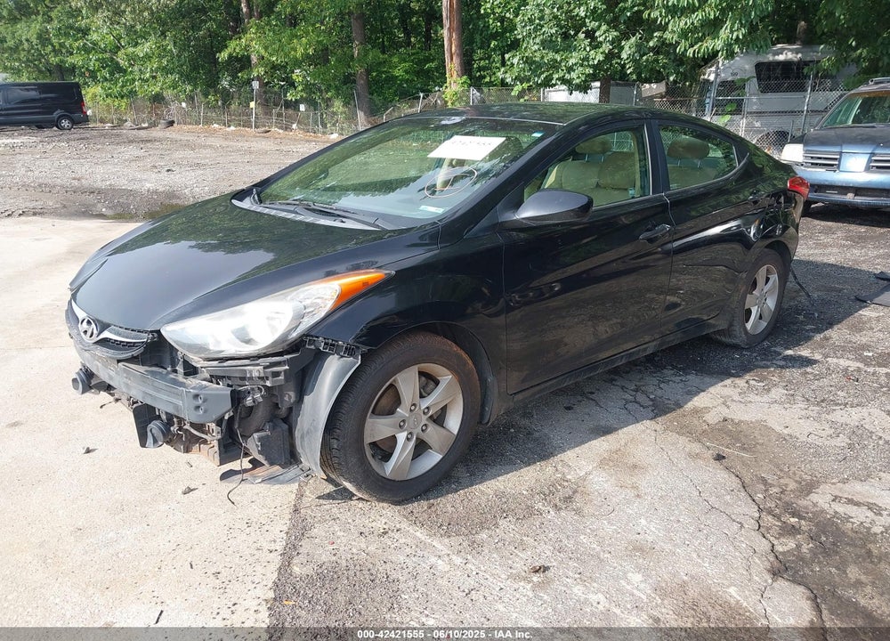 2012 HYUNDAI ELANTRA VIN: KMHDH4AE1CU432326