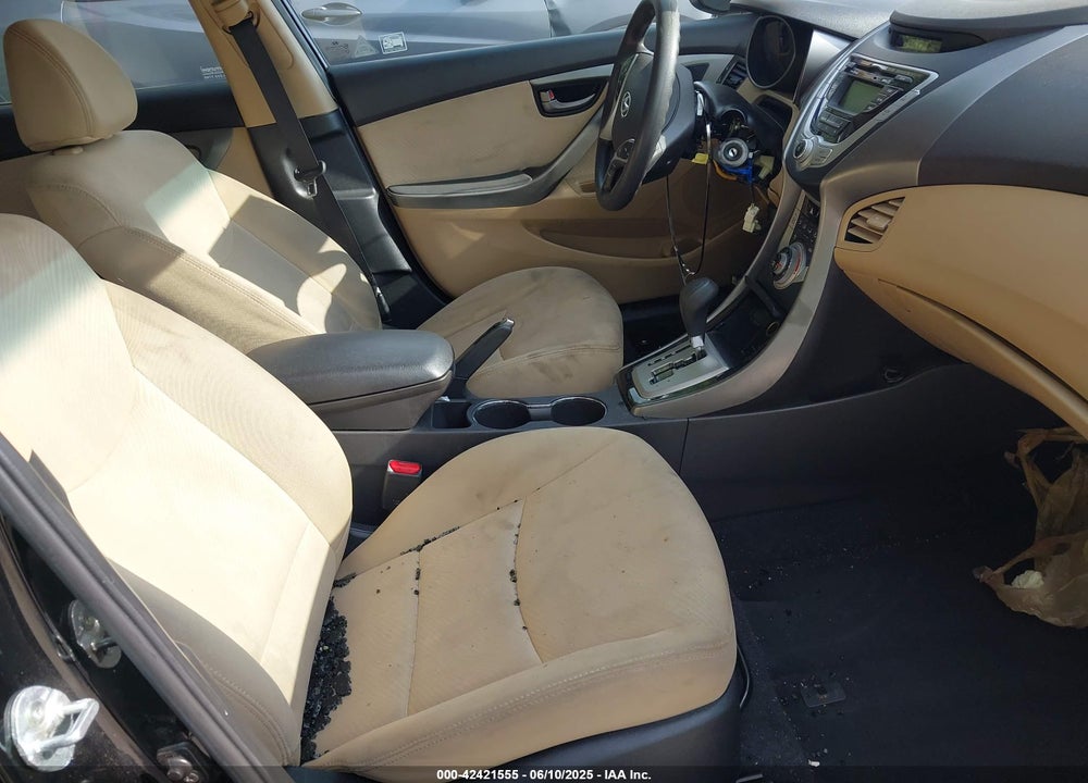 2012 HYUNDAI ELANTRA VIN: KMHDH4AE1CU432326
