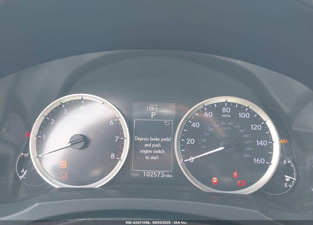 2014 LEXUS IS 250 VIN: JTHBF1D27E5042246