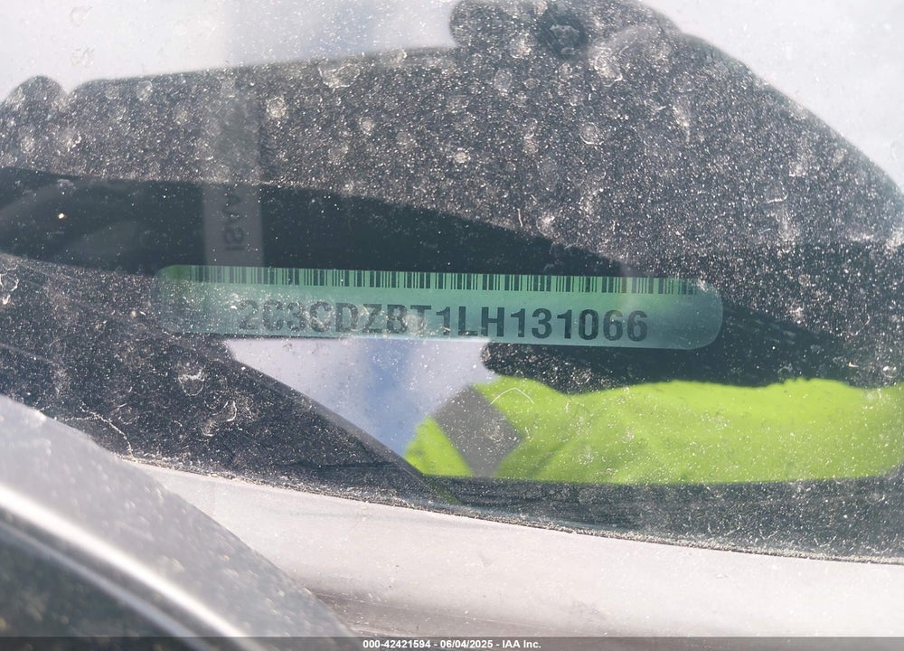 2020 DODGE CHALLENGER VIN: 2C3CDZBT1LH131066