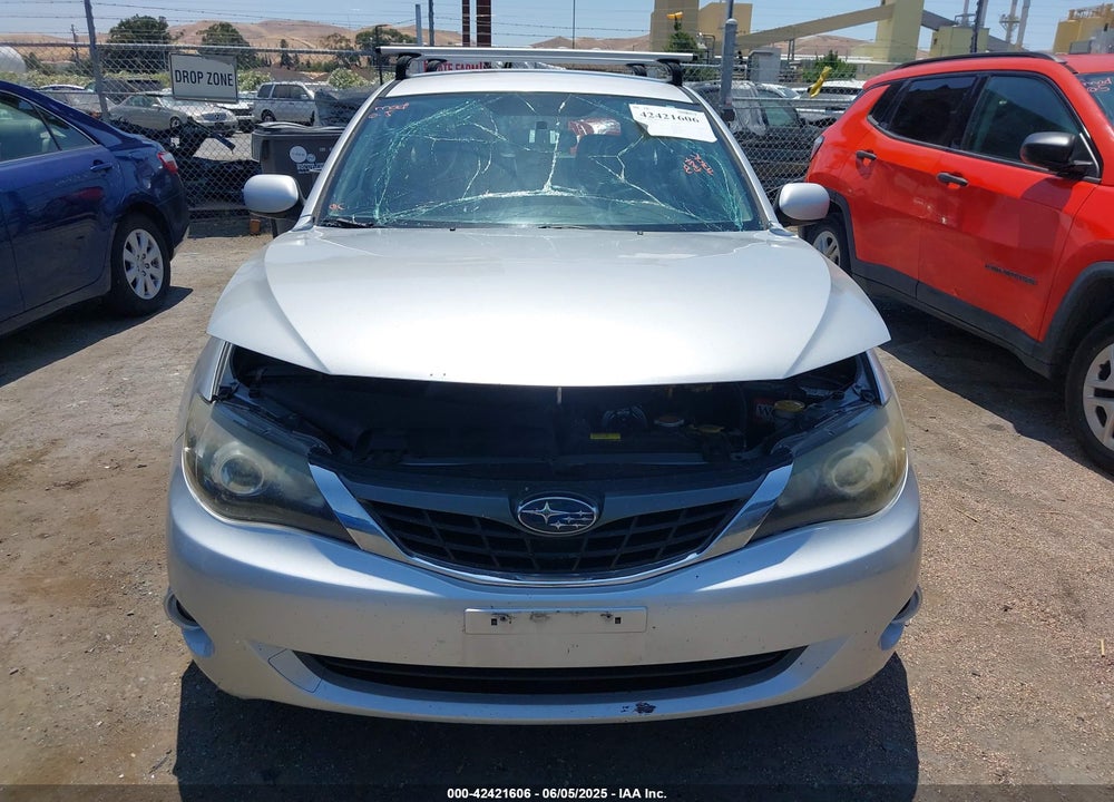 2008 SUBARU IMPREZA VIN: JF1GH61608H829859