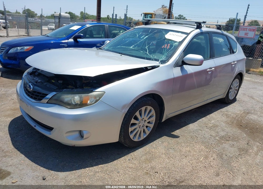 2008 SUBARU IMPREZA VIN: JF1GH61608H829859