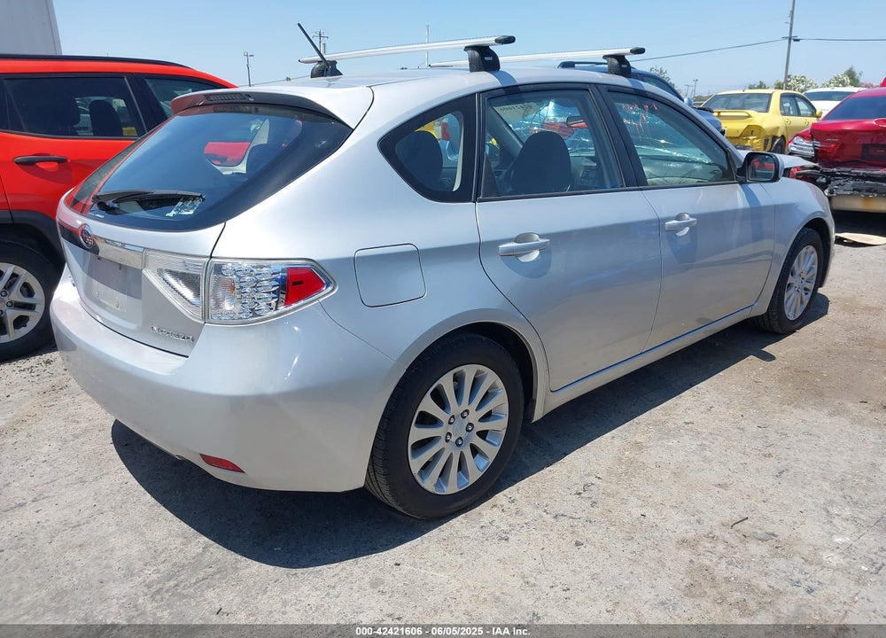2008 SUBARU IMPREZA VIN: JF1GH61608H829859
