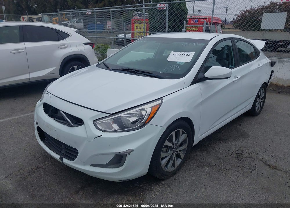 2017 HYUNDAI ACCENT VALUE EDITION VIN: KMHCT4AE2HU285578