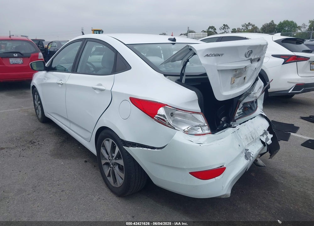2017 HYUNDAI ACCENT VALUE EDITION VIN: KMHCT4AE2HU285578