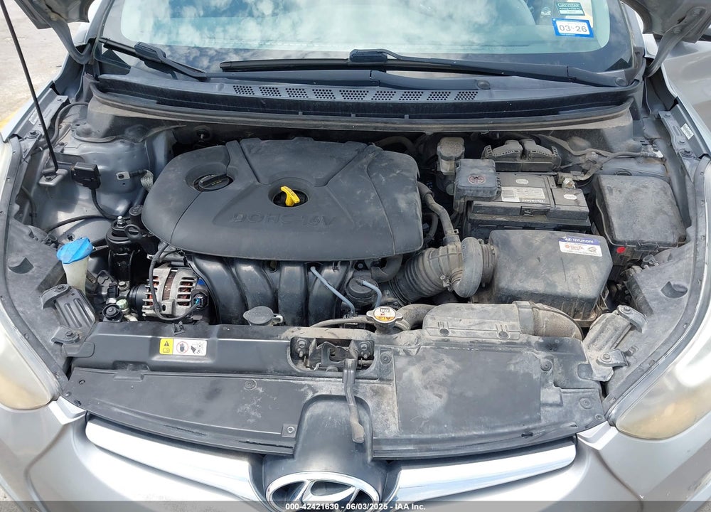 2015 HYUNDAI ELANTRA SE VIN: KMHDH4AEXFU388279