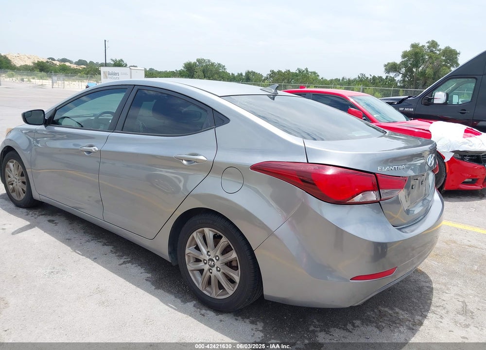 2015 HYUNDAI ELANTRA SE VIN: KMHDH4AEXFU388279
