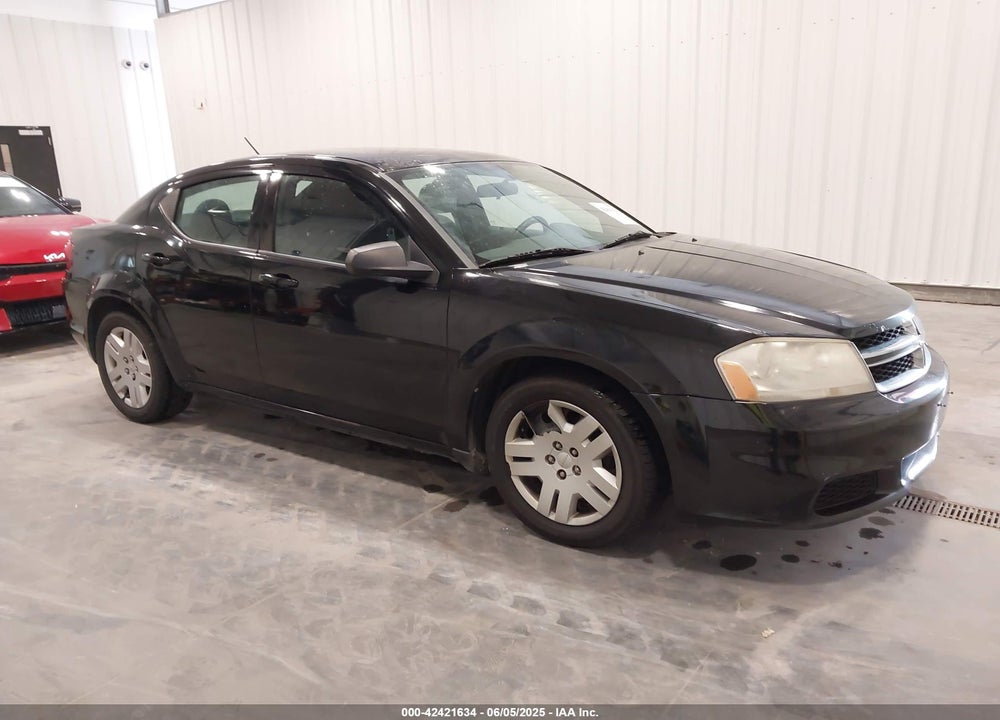 2013 AVENGER DODGE  SE VIN: 1C3CDZAB6DN592068