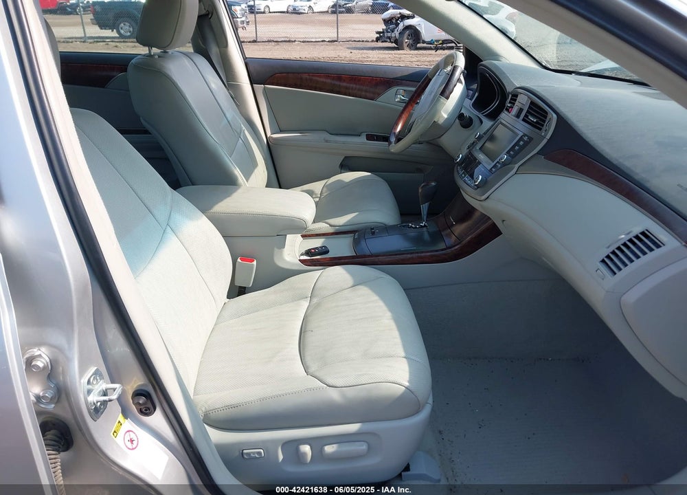 2011 TOYOTA AVALON VIN: 4T1BK3DB7BU434276