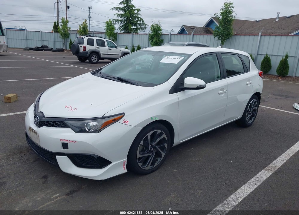 2016 SCION IM VIN: JTNKARJE4GJ506984