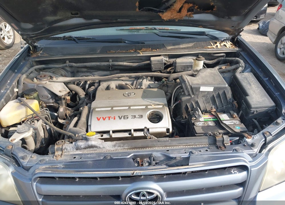 2005 TOYOTA HIGHLANDER V6 VIN: JTEEP21A150084868