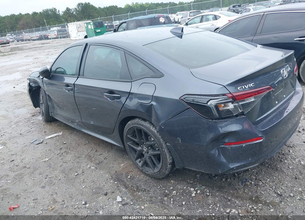 2025 HONDA CIVIC VIN: 2HGFE2F58SH550377