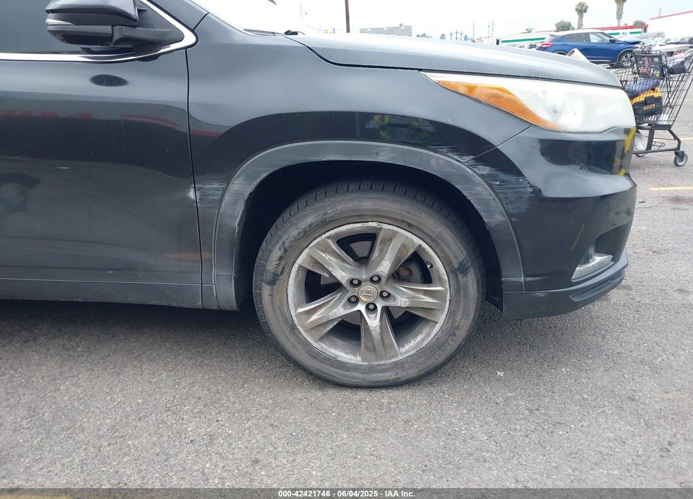 2014 TOYOTA HIGHLANDER VIN: 5TDYKRFHXES015138