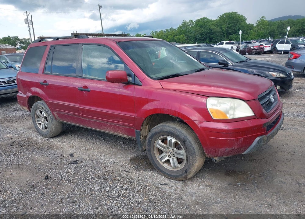 2005 HONDA PILOT EX VIN: 5FNYF18445B022400