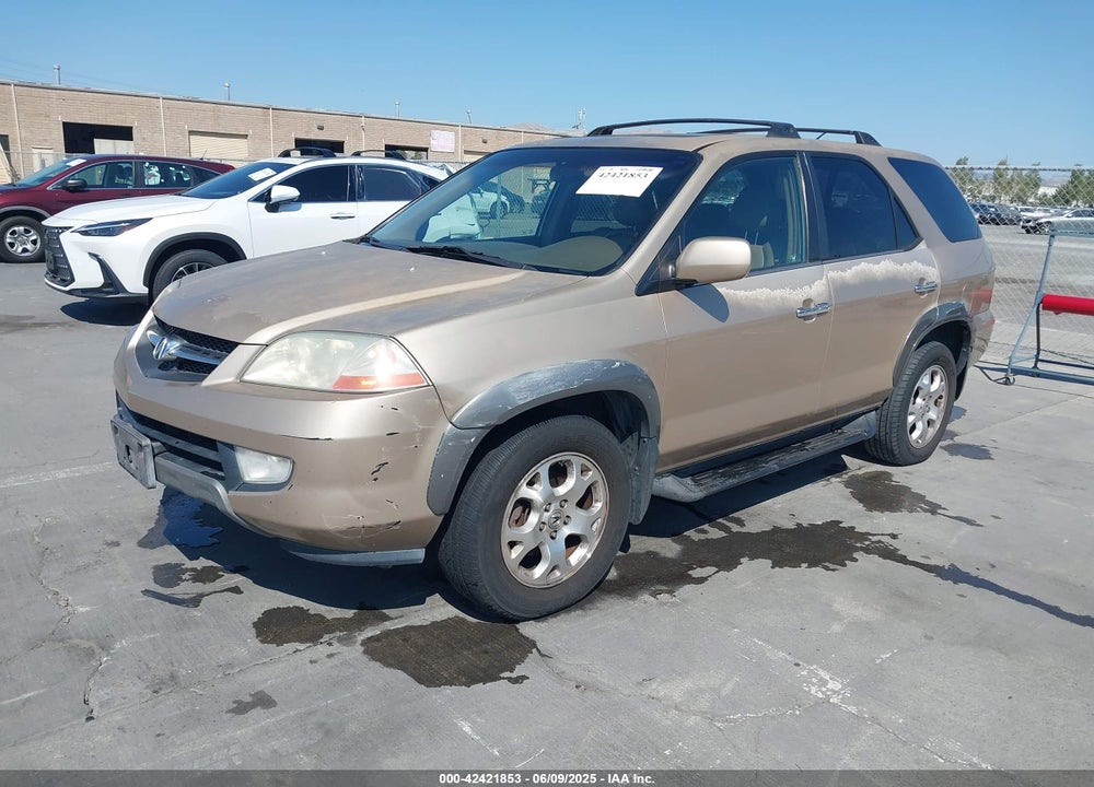 2001 ACURA MDX VIN: 2HNYD18831H502709