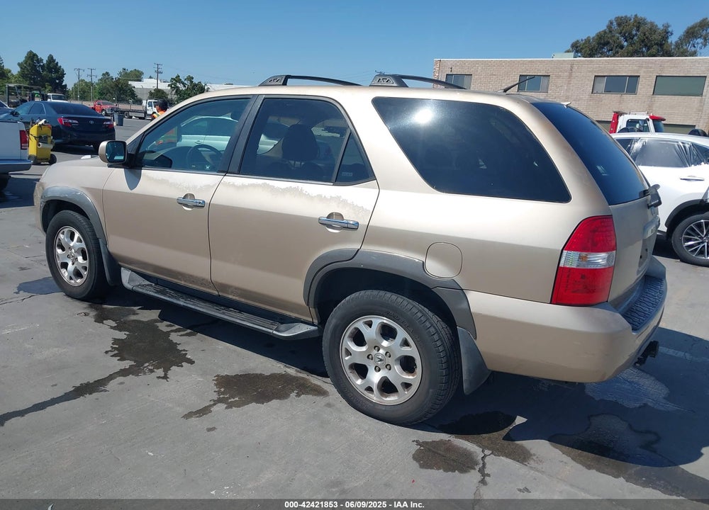2001 ACURA MDX VIN: 2HNYD18831H502709